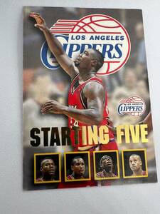 1996-97 NBA Hoops Starting Five Los Angeles Clippers Bo Outlaw Rodney Rogers #12 海外 即決