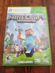 Minecraft: Xbox 360 Edition (Microsoft Xbox 360, 2013) - Case & Game 海外 即決