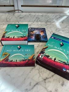 No Man's Sky - PS4 - Limited Edition + Game / Comic & Artbook 海外 即決