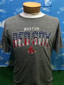 Boston Red Sox Polo Shirt T-shirt L Large Majestic USA c32 海外 即決