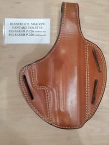 BIANCHI 7L PANCAKE HOLSTER for SIG P-220 & P-226 海外 即決