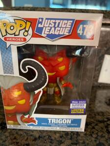 Funko Pop! Heroes Justice League Trigon #473 Summer Convention Limited Edition 海外 即決