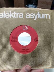 Elektra Records - The Cars - Shake It Up - E-47250 - Stereo - 45 RPM 海外 即決