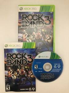 Rock Band 3 (Microsoft Xbox 360) CIB 海外 即決