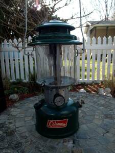 VINTAGE COLEMAN LANTERN, 220F SUNSHINE OF THE NIGHT. AUGUST 1965, VERY CLEAN 海外 即決