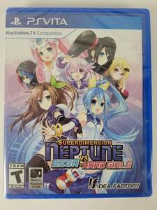 Superdimension Neptune VS Sega Hard Girls Playstation Vita PS Vita NEW SEALED 海外 即決