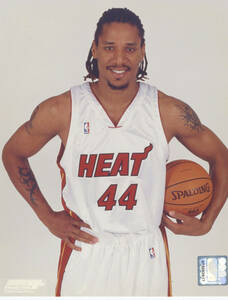 Brian Grant 8x10 NBA Licensed Color Photo Miami Heat # 2 海外 即決