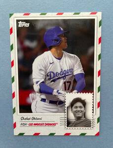 2023 Topps MLB Holiday Countdown 大谷翔平 #1 Los Angeles Dodgers 海外 即決