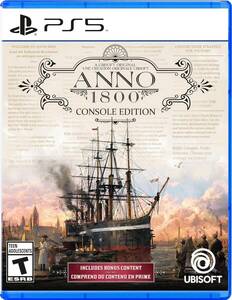 Anno 1800 BONUS CONTENT EDITION - Sony PlayStation 5 海外 即決