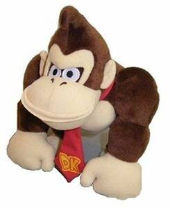 Super Mario Bros. Donkey Kong Toy Animal Plush Doll 9 Inches Kids toys 海外 即決