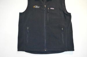 Patagonia Synchilla Vest XL Mens Navy Blue Fleece Full Zip Mock Neck Classic 海外 即決