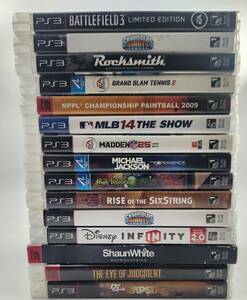 15 Game PS3 Lot Battlefield Bowling Paintball Skylander (Sony PlayStation 3) CIB 海外 即決