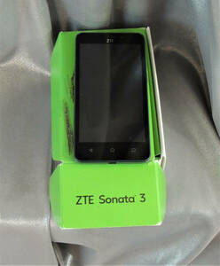 ZTE Sonata 3 Smartphone Cricket Gray Android Phone 海外 即決