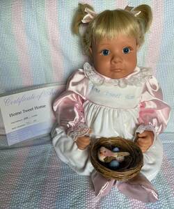 Lee Middleton Doll Home Tweet Home DOTY AWARD 2001 Limited #540 Linda Henry 海外 即決