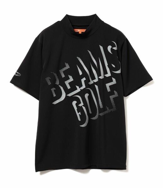 BEAMS GOLF ORANGE LABEL ビームス ゴルフ ビッグロゴ モックネックシャツ