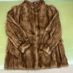 ●毛皮 コート カワカミ ブラウン系