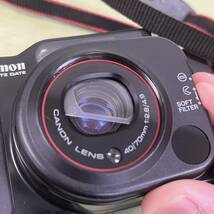 ●Canon キャノン フィルムカメラ Autoboy TELE QUARTZ DATE 動作未確認_画像8