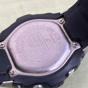 ■CASIO カシオ G-SHOCK 腕時計 G-511 ラバーバンド 不動品の画像3