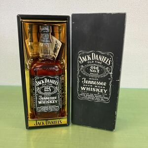 ▲JACK DANIEL ジャックダニエル ウイスキー Old No.7 750ml 古酒 未開封