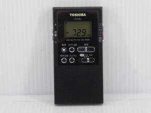 ★☆東芝 1SEG(TV）音声/FM/AMポケットラジオ TY-TPR1 動作品 オマケ新品電池付き☆★