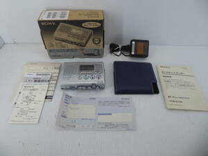 ★☆SONY IC一体型テープレコーダー TCM-IC100 通電OKジャンク品☆★