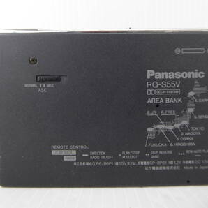 ★☆ジャンク品 Panasonic ラジオ付きポータブルカセットプレーヤー RQ-S55V ☆★の画像2