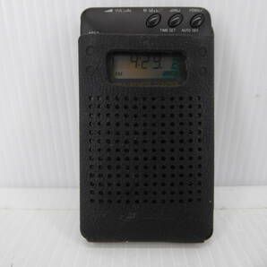 ★☆Panasonic ワイドFM対応 FM/AMポケットラジオ RF-H760 日本製 動作品 オマケ新品電池付き☆★の画像8