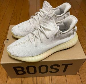 Adidas イージーブースト350 V2 クリーム トリプルホワイト