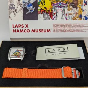 Laps ラプス 腕時計 限定 LP-NAMCO-P01 ナムコ ミュージアム パックマン Fluo Orang NAMCO