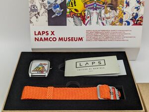 Laps ラプス 腕時計 限定 LP-NAMCO-P01 ナムコ ミュージアム パックマン Fluo Orang NAMCO