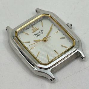 TN0604-28 2655【1円スタート】 腕時計 セイコー SEIKO クレドール CREDOR 4181-5020 スクエア クォーツ レディースの画像6