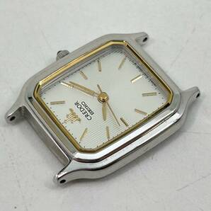 TN0604-28 2655【1円スタート】 腕時計 セイコー SEIKO クレドール CREDOR 4181-5020 スクエア クォーツ レディースの画像5