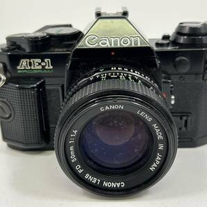 0604-37 0152【1円スタート】カメラレンズ Canon まとめ AE-1 1:1.4 50mm / FX 1:1.2 5mm / 1:2.5 35mm / 1:3.5～4.5 f=35～135mmの画像5