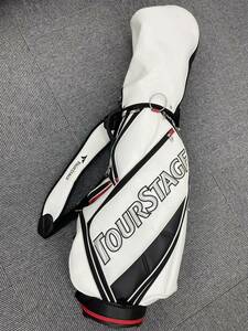 304 BRIDGESTONE ブリヂストン TOURSTAGE キャディバッグ ゴルフバッグ 中古品