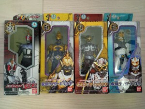 EX仮面ライダーヘラクレス、 仮面ライダーキラメキ、仮面ライダーハバタキ、仮面ライダートウキ バンダイ 計4体2800円分/フィギュア