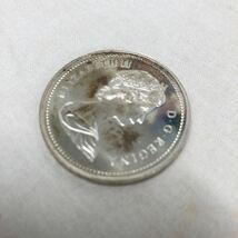 3000円〜【CANADA銀貨】4-25 ELIZABETH Ⅱ D.G.REGINA 1972 23.4g シルバー（中古品）_画像5