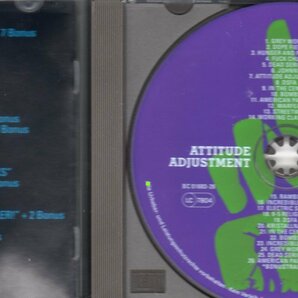 ATTITUDE ADJUSTMENT AMERICAN PARANOIA & MORE 廃盤 d.r.i c.o.c crossover thrash 80s us hard core gism gauze pushead machine headの画像3