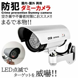  red color blinking LED dummy security camera outdoors dummy IR security camera monitoring camera crime prevention dummy camera un- . person measures ..LED blinking outdoors 