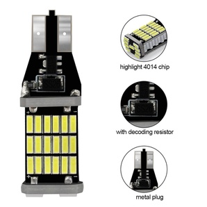 爆光 LEDバックランプ 12V 45連 LED SMD T10/T15/T16 バックランプ 車検対応 45SMD 6500K 無極性 キャンセラー内蔵 2個SETの画像9