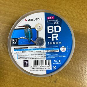 1円 録画用BD-R 6倍速 50枚 VBR130RP50SD1-Bブルーレイディスク 三菱 の画像1