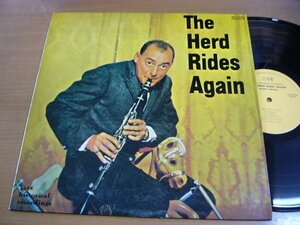 LPx414／【MONO】WOODY HERMAN ウディハーマン：THE HERD RIDES AGAIN.