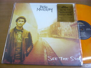 LPu142／【EU盤/カラーレコード】PETE MURRAY：SEE THE SUN.