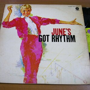 LP0148／JUNE CHRISTY ジューンクリスティ：JUNE'S GOT RHYTHM ジューン・ガット・リズム.の画像1