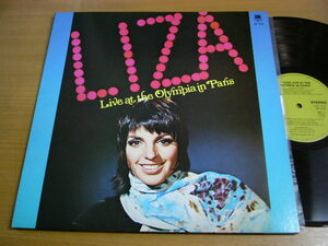 LPu378／LIZA MINNELLI ライザ・ミネリ：ライヴ・イン・パリ.