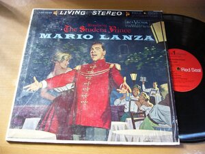 LPw941／【USA盤】MARIO LANZA マリオランツァ：THE STUDENT PRINCE.