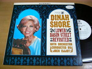 LPm698／【白ラベル】DINAH SHORE ダイナショア：LOWER BASIN STREET REVISITED P-6160R.