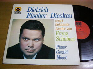 LPr168／【独盤】ディースカウ/ムーア：シューベルト singt bekannte Lieder von Franz Schubert.