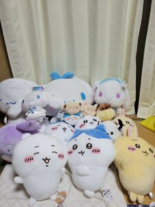 【新品】1円～　ちいかわ　シナモンロール　サンリオ　シマエナガ　　ぬいぐるみ　まとめ　16体　