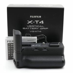 動作確認のみの未使用品！　富士フイルム(FUJIFILM) 縦位置バッテリーグリップ VG-XT4 (1)