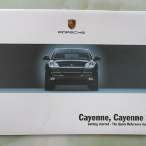 ポルシェ Cayenne/カイエン 車検証ケース/取扱説明書の画像5